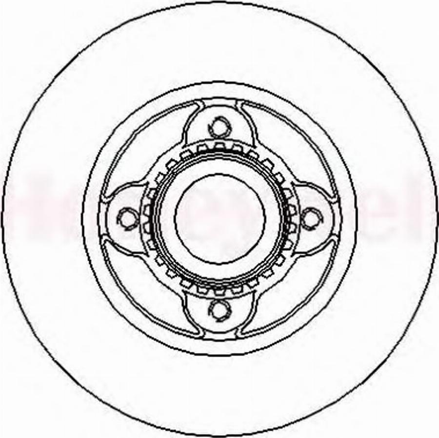 BENDIX 562366B - Disque de frein cwaw.fr