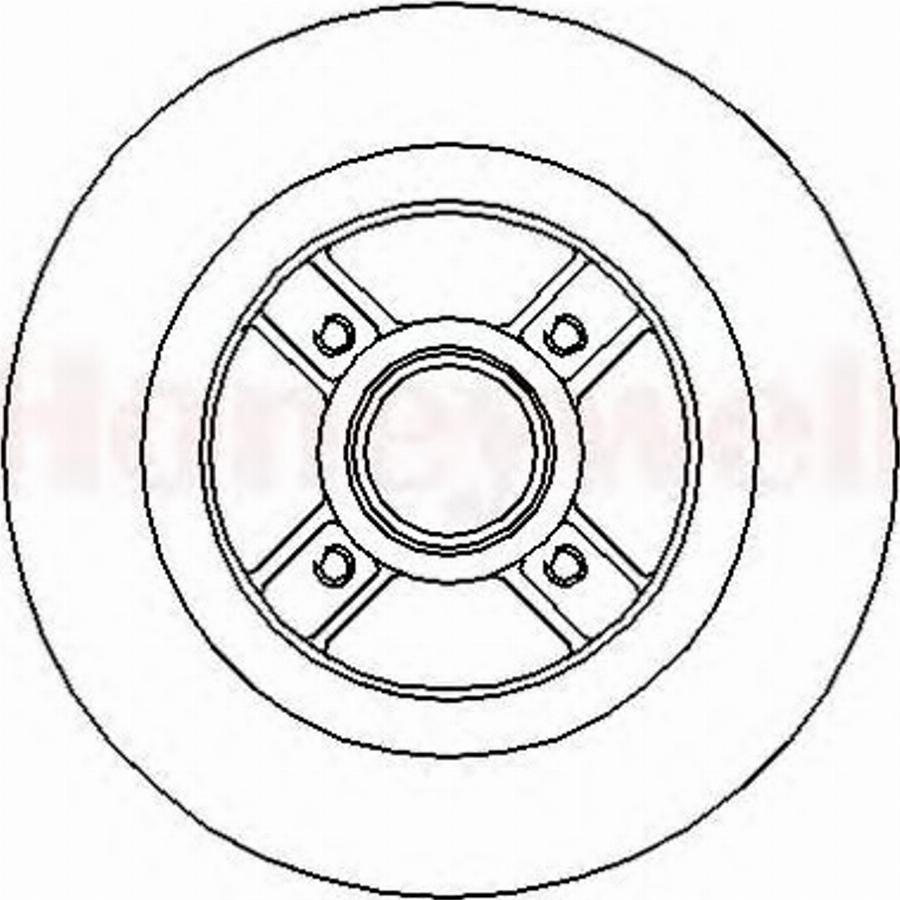 BENDIX 562368B - Disque de frein cwaw.fr