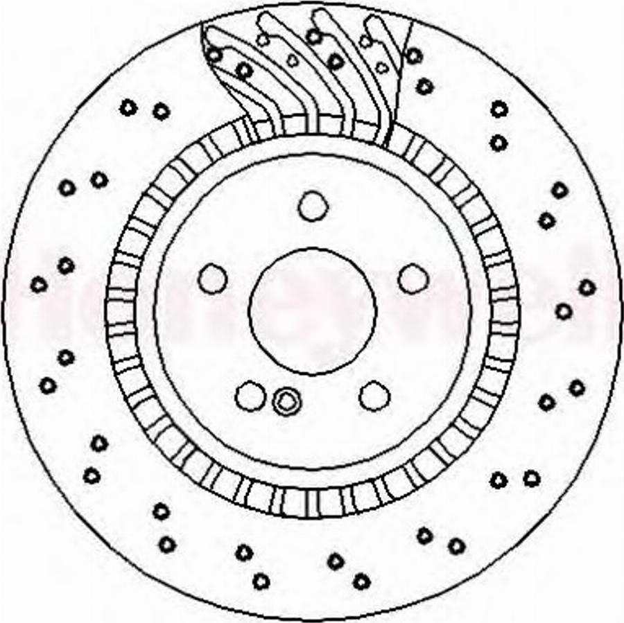 BENDIX 562339B - Disque de frein cwaw.fr