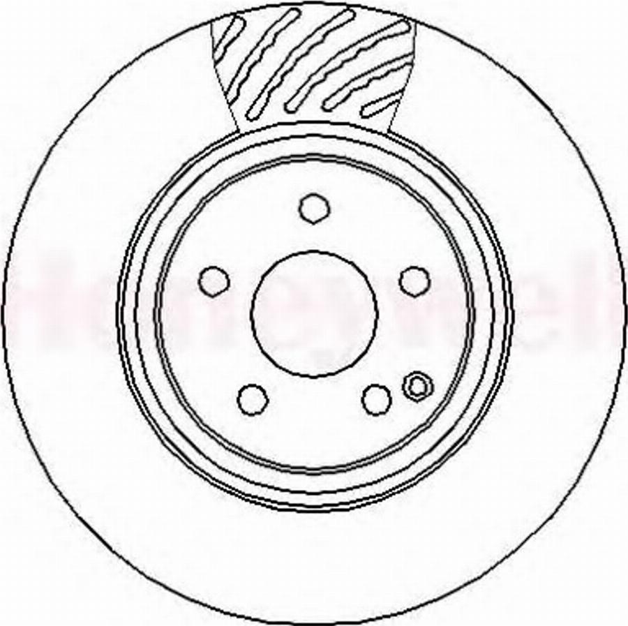 BENDIX 562331B - Disque de frein cwaw.fr