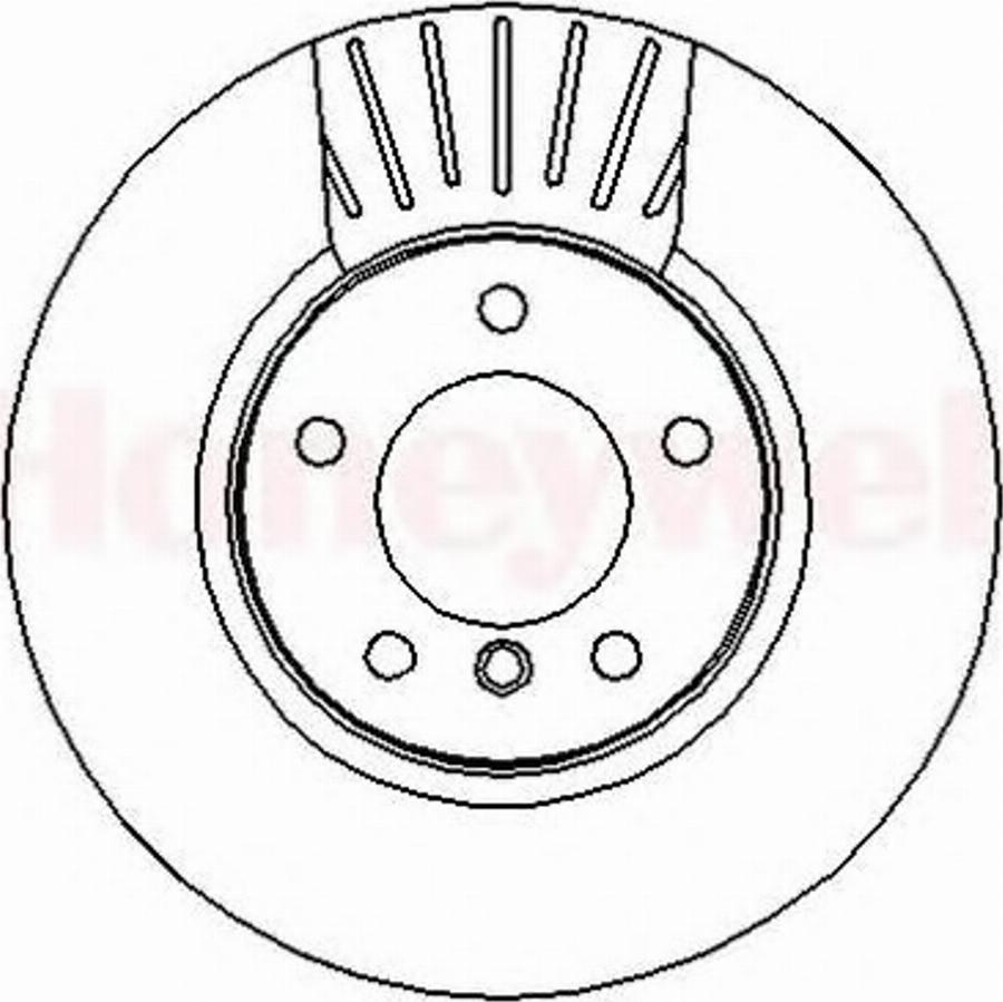 BENDIX 562320B - Disque de frein cwaw.fr