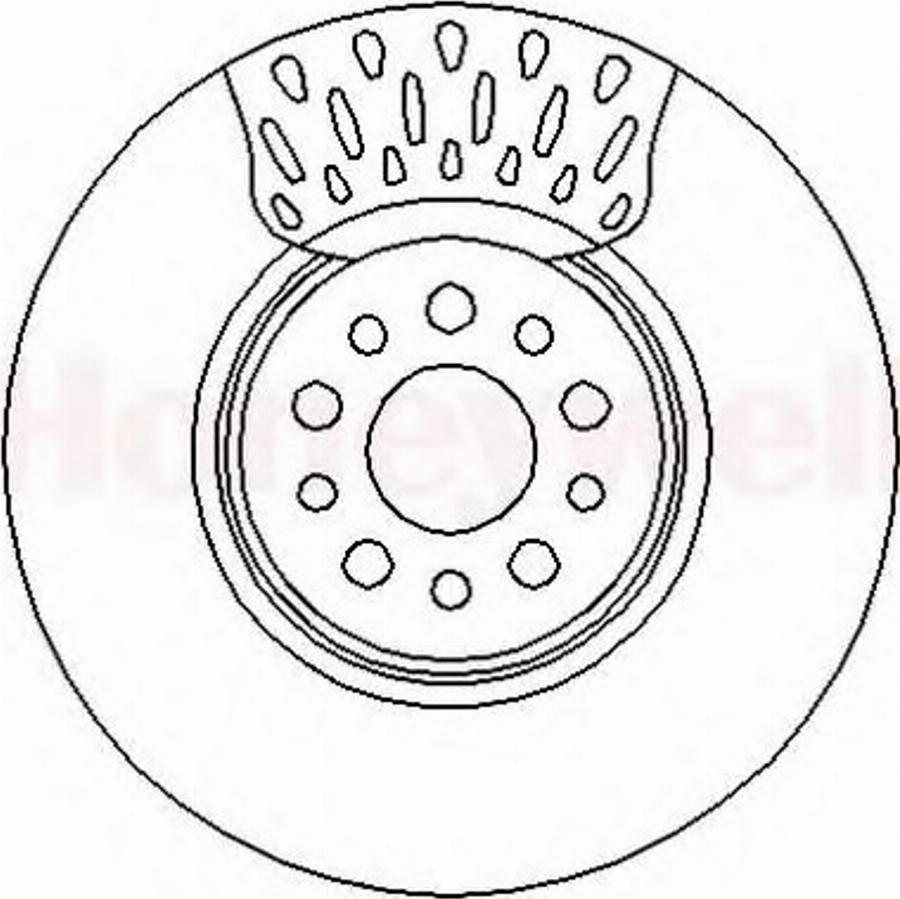 BENDIX 562328B - Disque de frein cwaw.fr