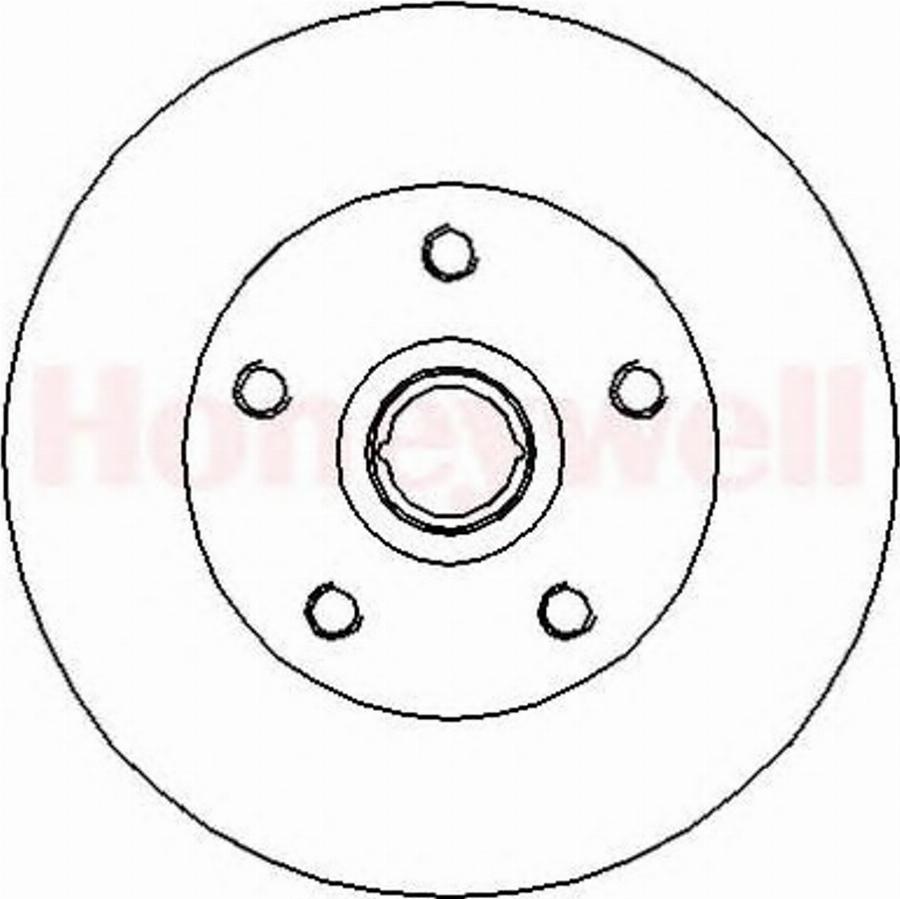 BENDIX 562370 B - Disque de frein cwaw.fr