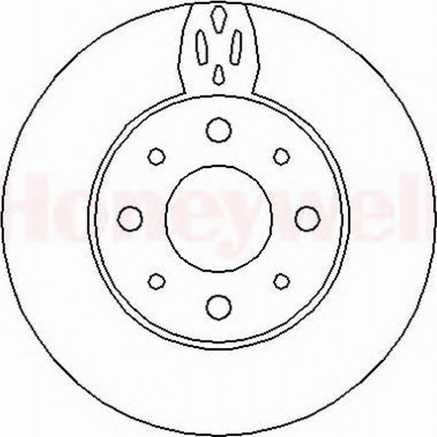 BENDIX 562296 B - Disque de frein cwaw.fr