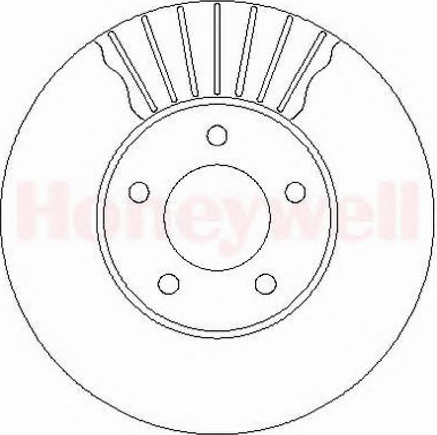 BENDIX 562292 B - Disque de frein cwaw.fr