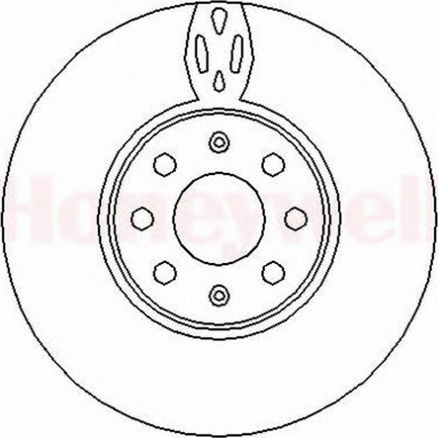 BENDIX 562297 B - Disque de frein cwaw.fr