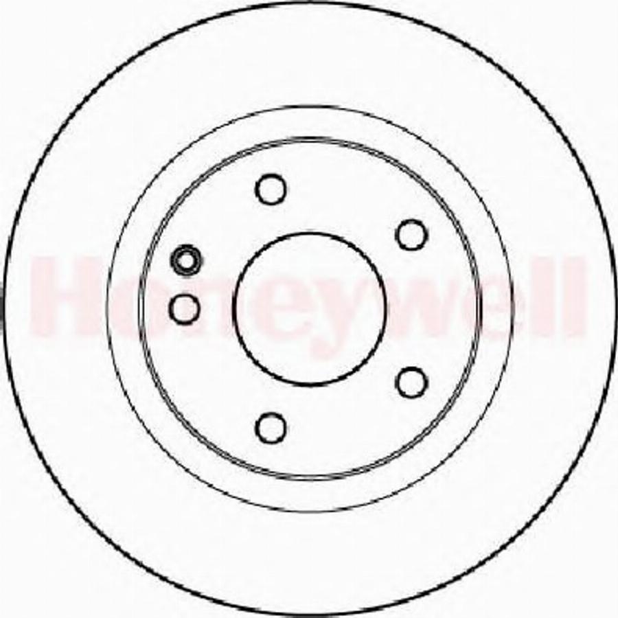 BENDIX 562245 B - Disque de frein cwaw.fr