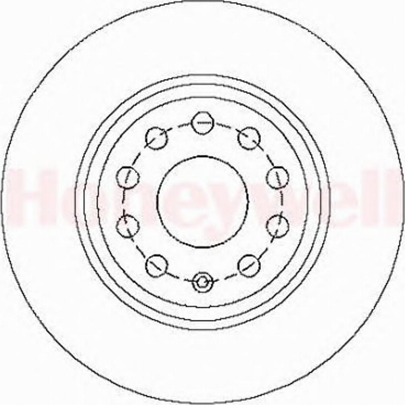 BENDIX 562258 B - Disque de frein cwaw.fr