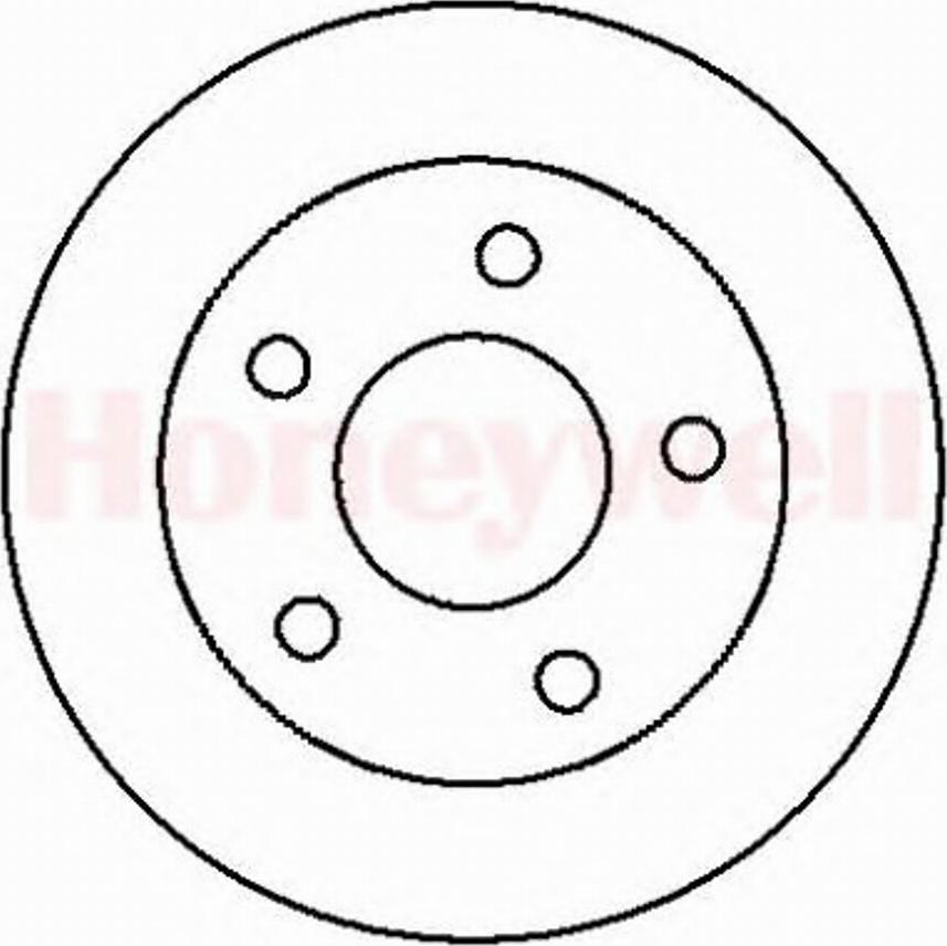 BENDIX 562264 B - Disque de frein cwaw.fr