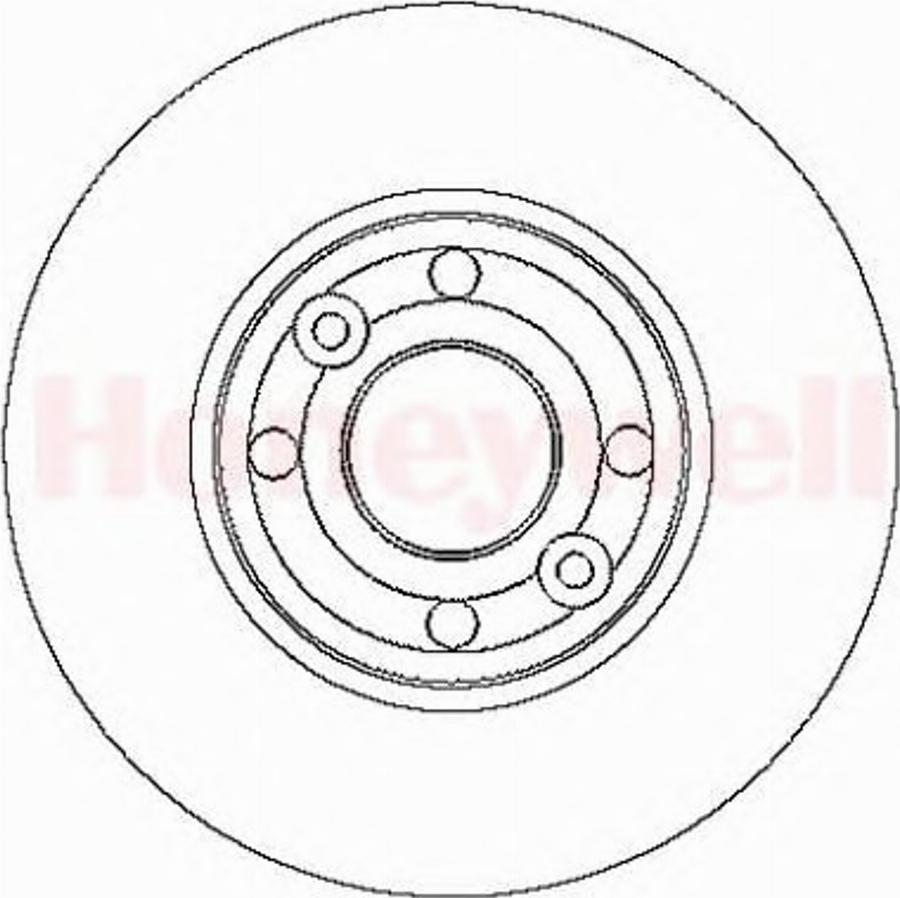 BENDIX 562268 B - Disque de frein cwaw.fr