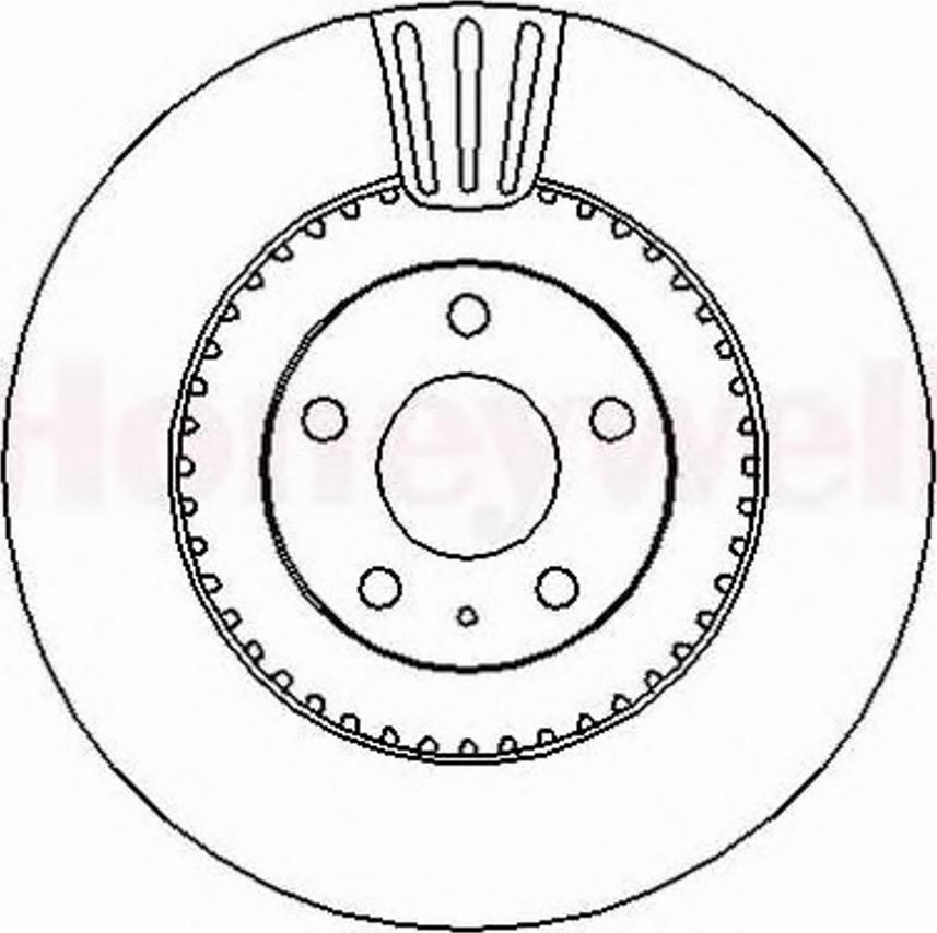 BENDIX 562289B - Disque de frein cwaw.fr