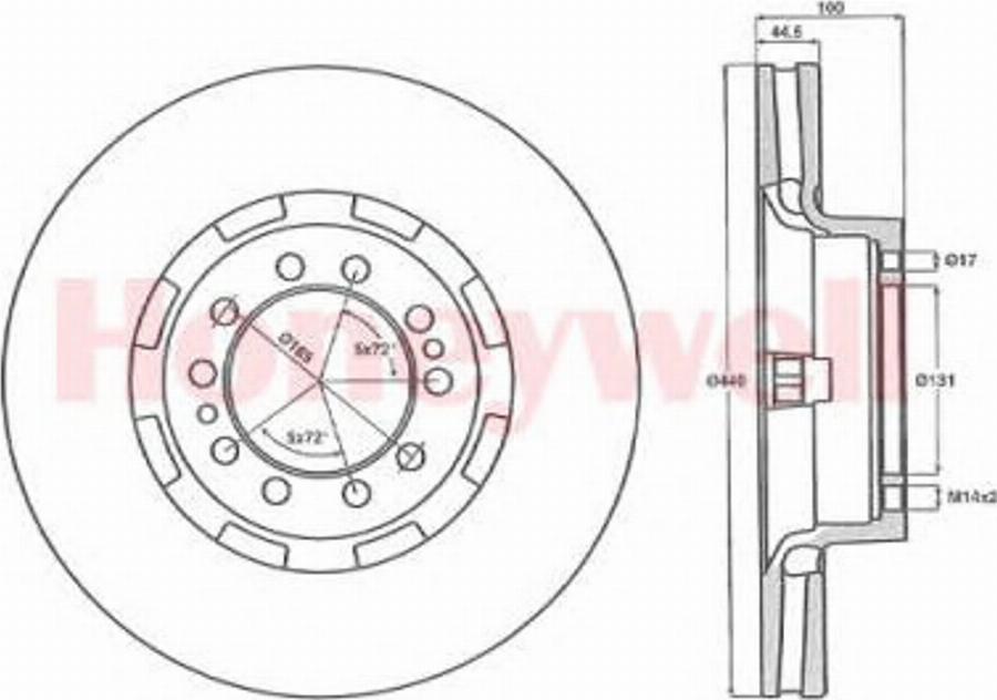 BENDIX 567952B - Contact d'avertissement, usure des plaquettes de frein cwaw.fr