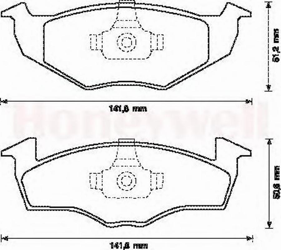 BENDIX 571923B - Kit de plaquettes de frein, frein à disque cwaw.fr