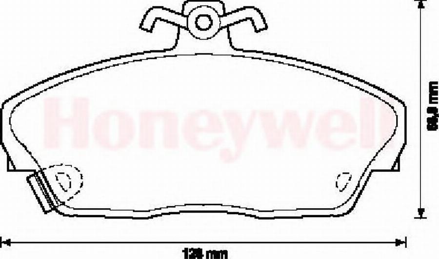 BENDIX 571976B - Kit de plaquettes de frein, frein à disque cwaw.fr