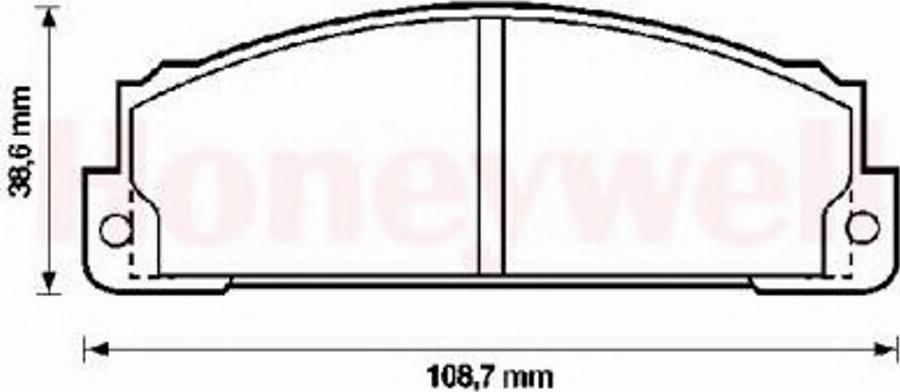 BENDIX 571463X - Kit de plaquettes de frein, frein à disque cwaw.fr