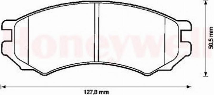 BENDIX 571400B - Kit de plaquettes de frein, frein à disque cwaw.fr