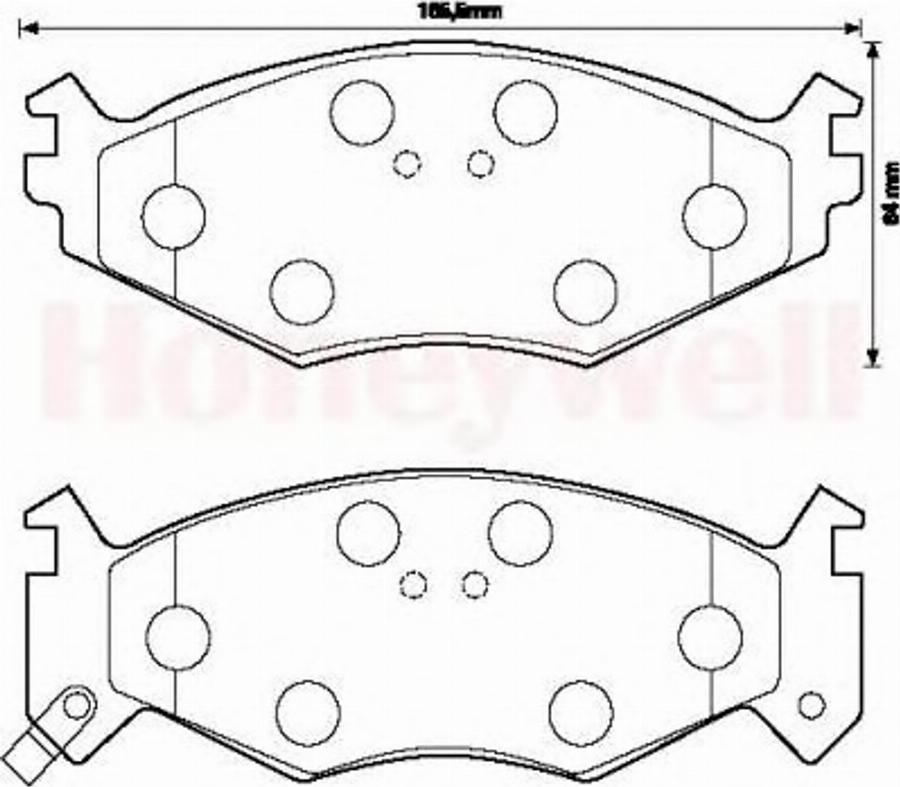 BENDIX 571514B - Kit de plaquettes de frein, frein à disque cwaw.fr