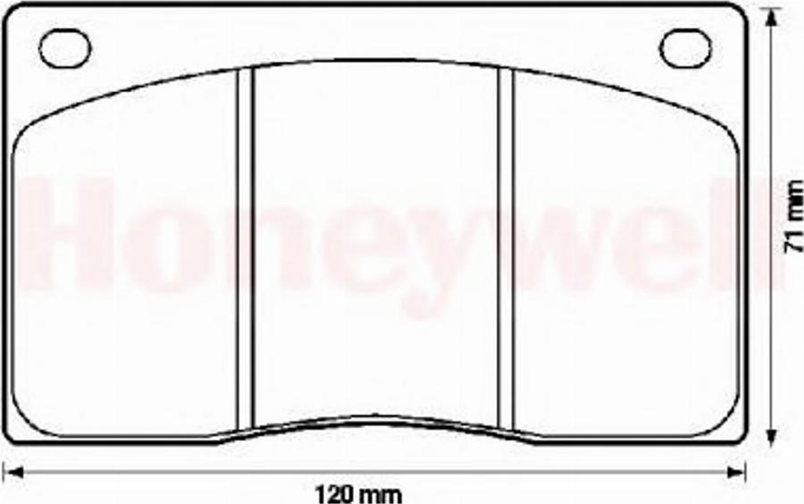 BENDIX 571533B - Kit de plaquettes de frein, frein à disque cwaw.fr