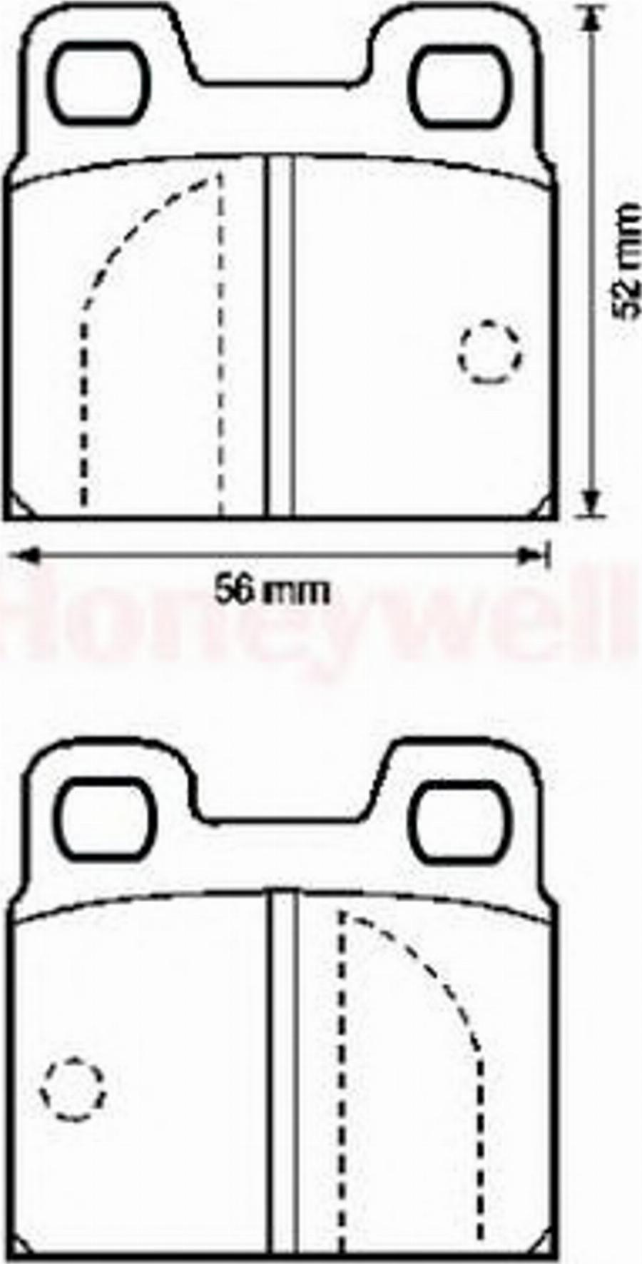 BENDIX 571804B - Kit de plaquettes de frein, frein à disque cwaw.fr