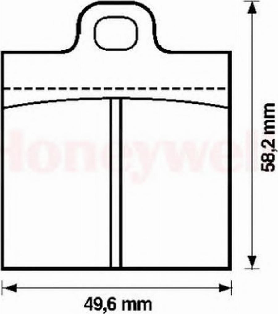 BENDIX 571800B - Kit de plaquettes de frein, frein à disque cwaw.fr