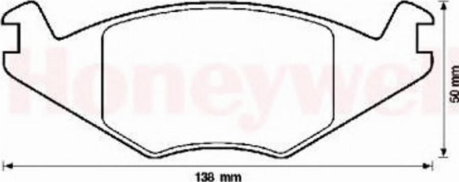 BENDIX 571315B - Kit de plaquettes de frein, frein à disque cwaw.fr