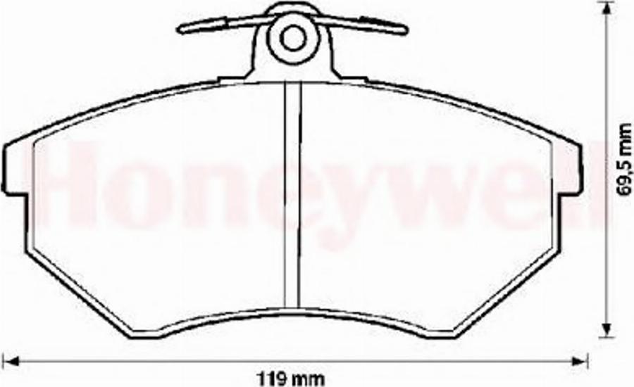 BENDIX 571376X - Kit de plaquettes de frein, frein à disque cwaw.fr