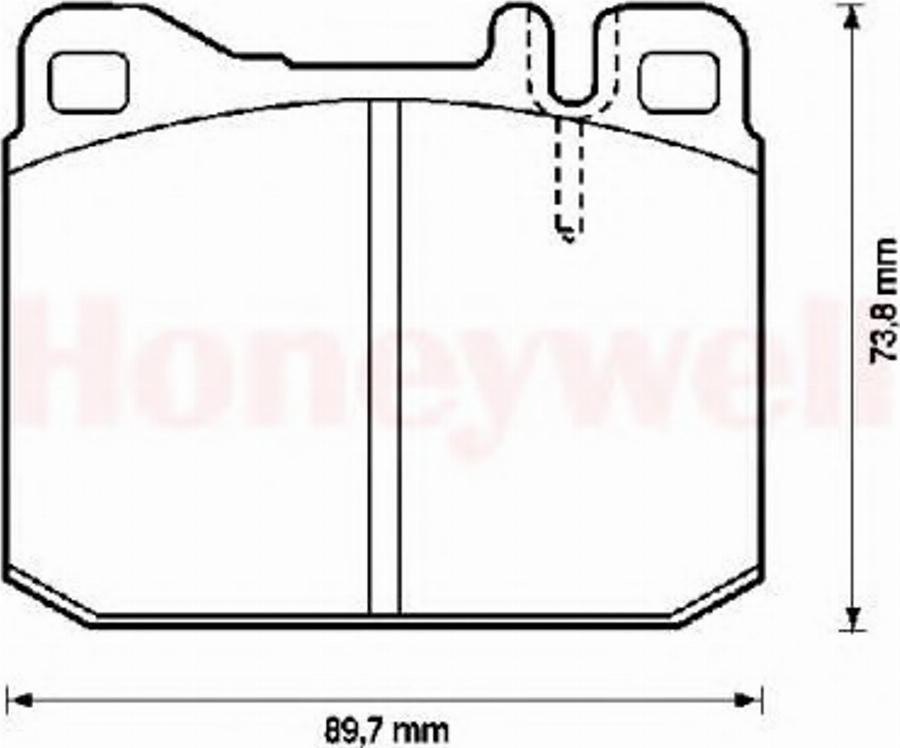 BENDIX 571372B - Kit de plaquettes de frein, frein à disque cwaw.fr