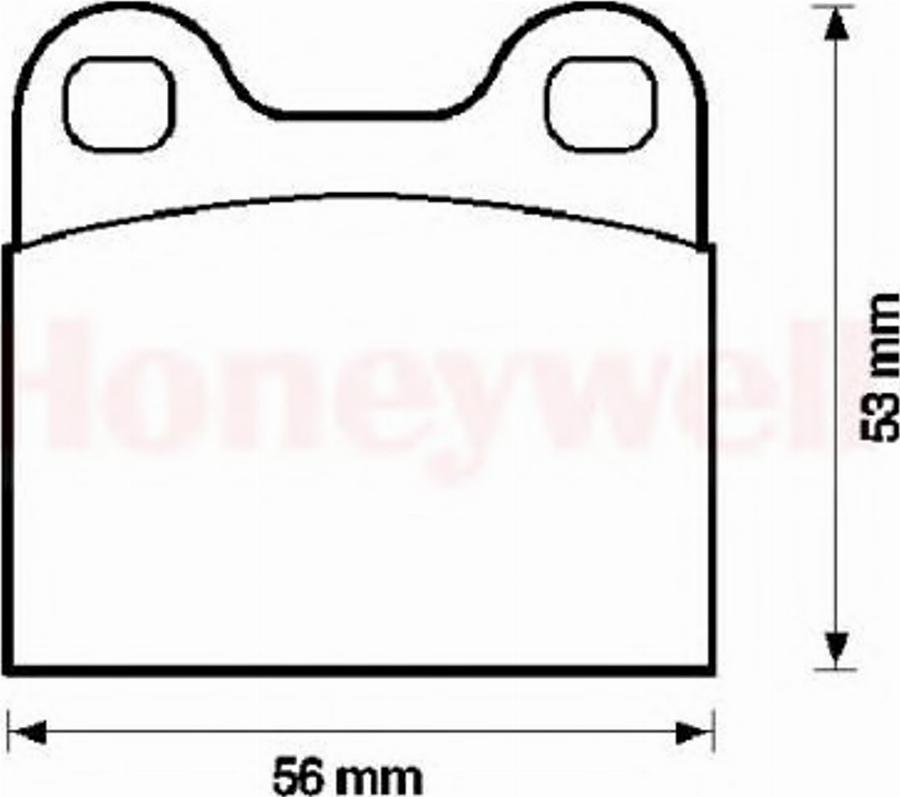 BENDIX 571205B - Kit de plaquettes de frein, frein à disque cwaw.fr