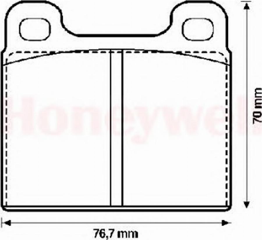 BENDIX 571215B - Kit de plaquettes de frein, frein à disque cwaw.fr