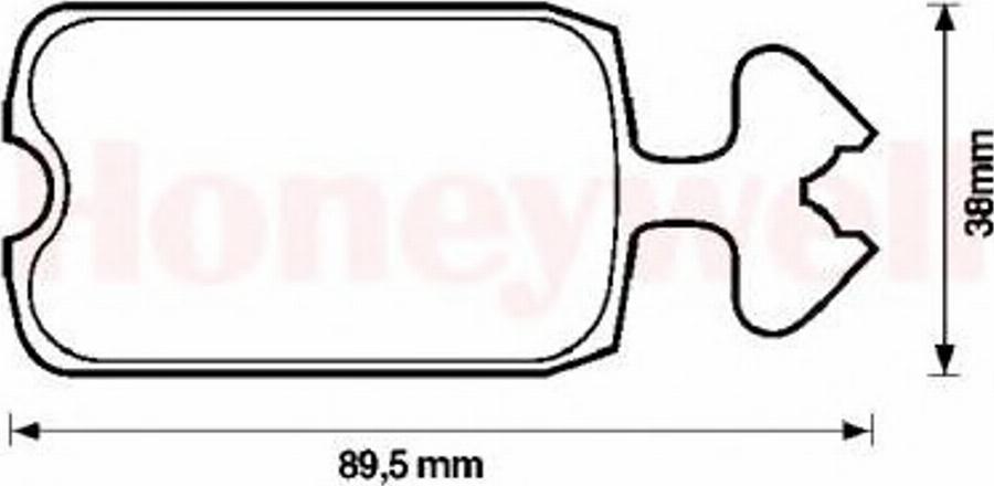 BENDIX 571210B - Kit de plaquettes de frein, frein à disque cwaw.fr