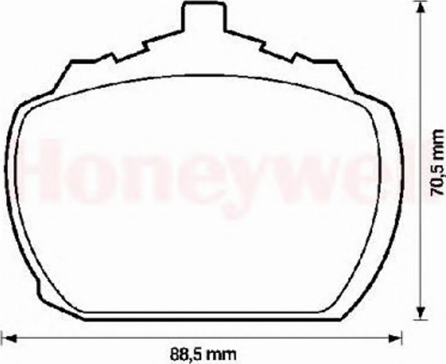 BENDIX 571233B - Kit de plaquettes de frein, frein à disque cwaw.fr