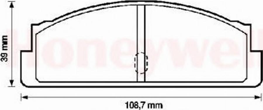 BENDIX 571226B - Kit de plaquettes de frein, frein à disque cwaw.fr