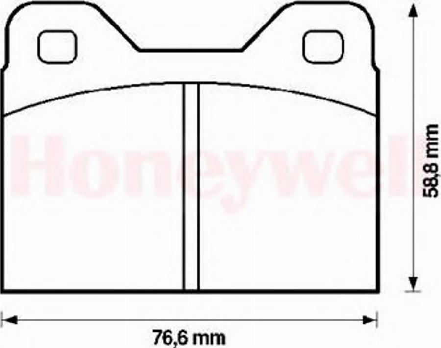 BENDIX 571222B - Kit de plaquettes de frein, frein à disque cwaw.fr