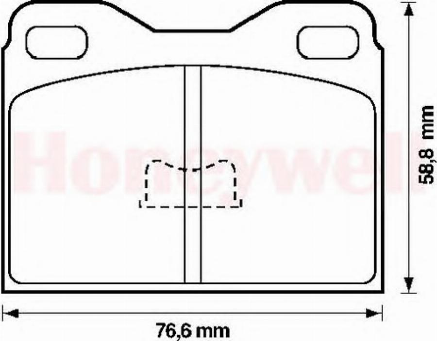 BENDIX 571227B - Kit de plaquettes de frein, frein à disque cwaw.fr