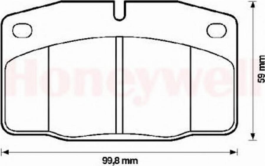 BENDIX 571276B - Kit de plaquettes de frein, frein à disque cwaw.fr