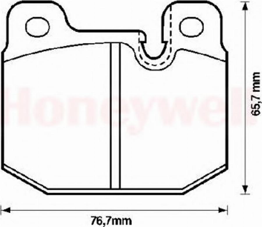 BENDIX 571271B - Kit de plaquettes de frein, frein à disque cwaw.fr