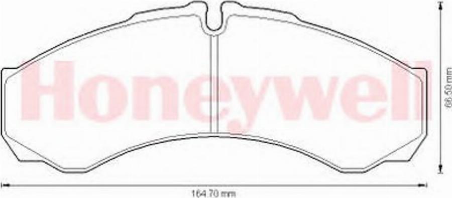 BENDIX 573505B - Kit de plaquettes de frein, frein à disque cwaw.fr