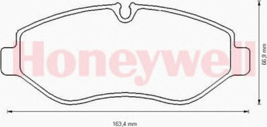 BENDIX 573511B - Kit de plaquettes de frein, frein à disque cwaw.fr