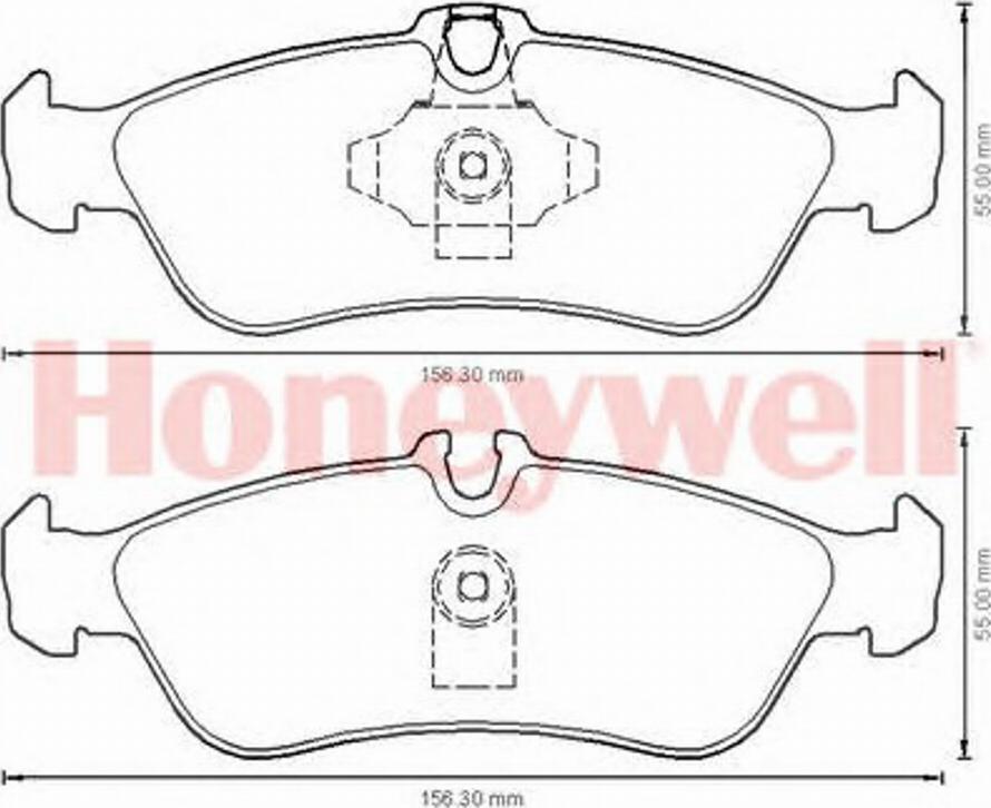 BENDIX 573191B - Kit de plaquettes de frein, frein à disque cwaw.fr