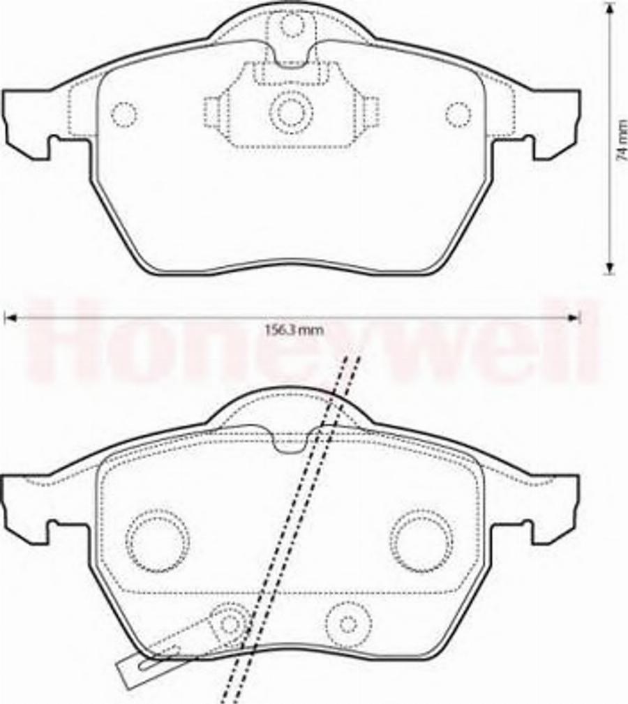 BENDIX 573146B - Kit de plaquettes de frein, frein à disque cwaw.fr