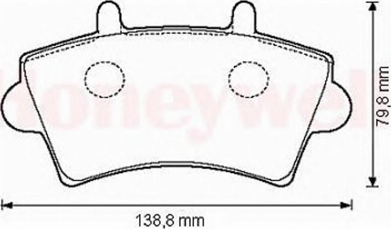 BENDIX 573107 B - Kit de plaquettes de frein, frein à disque cwaw.fr