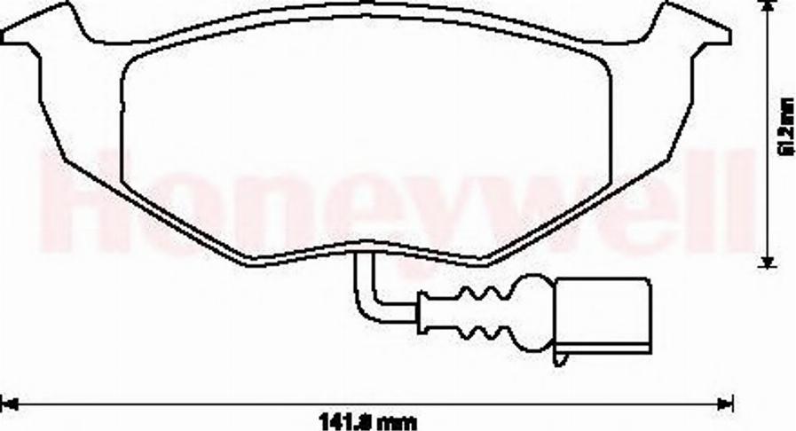 BENDIX 573111B - Kit de plaquettes de frein, frein à disque cwaw.fr