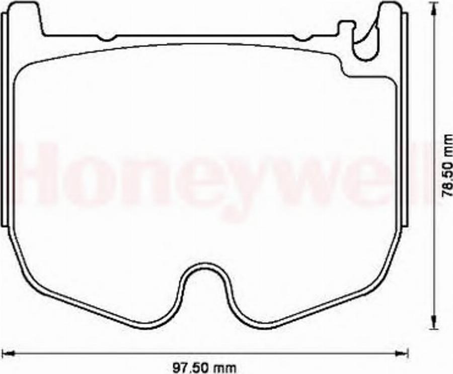 BENDIX 573180B - Kit de plaquettes de frein, frein à disque cwaw.fr