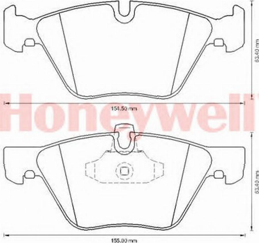 BENDIX 573188B - Kit de plaquettes de frein, frein à disque cwaw.fr