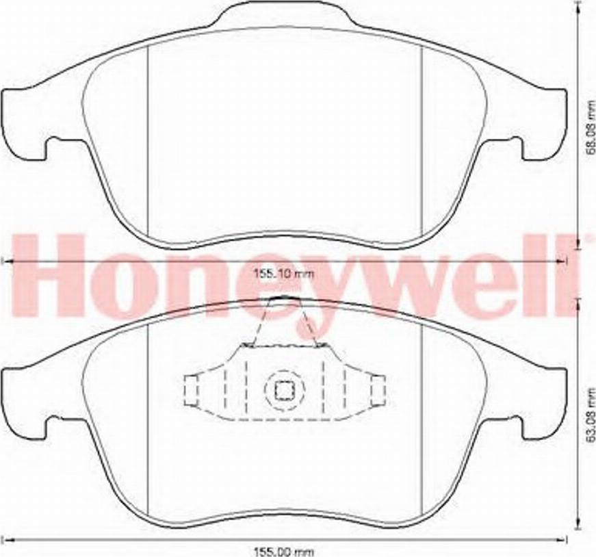 BENDIX 573316B - Kit de plaquettes de frein, frein à disque cwaw.fr