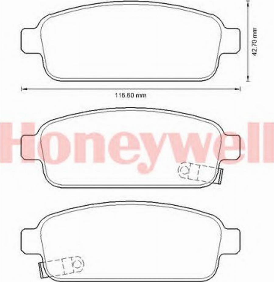 BENDIX 573335B - Kit de plaquettes de frein, frein à disque cwaw.fr