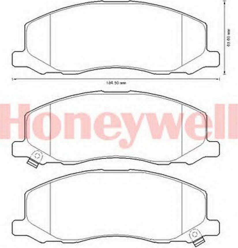 BENDIX 573326B - Kit de plaquettes de frein, frein à disque cwaw.fr