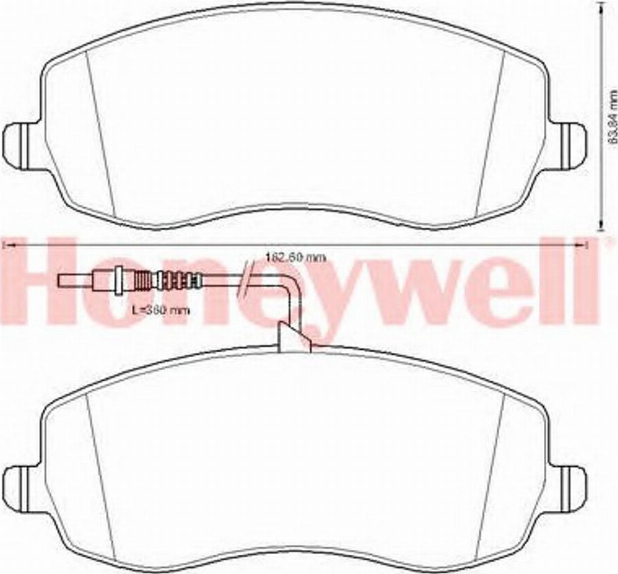 BENDIX 573327B - Kit de plaquettes de frein, frein à disque cwaw.fr