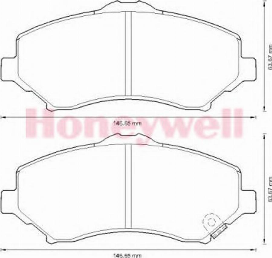 BENDIX 573298B - Kit de plaquettes de frein, frein à disque cwaw.fr