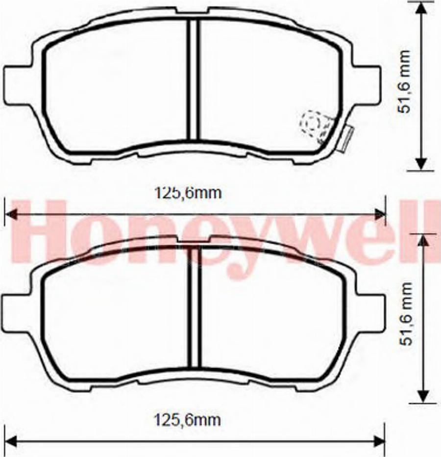 BENDIX 573249B - Kit de plaquettes de frein, frein à disque cwaw.fr